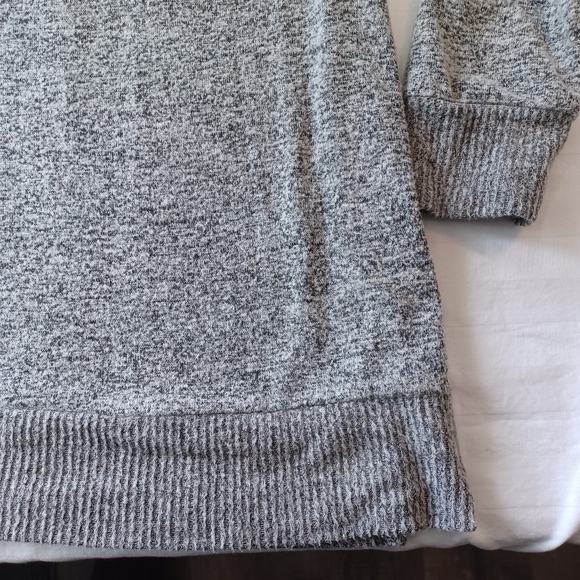 Lucky Brand Lg Women's V-Neck Lightweight Sweater Gray - Picture 11 of 12